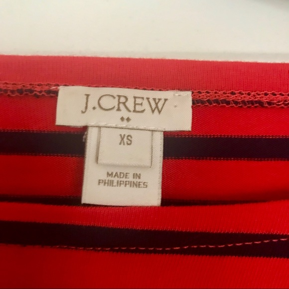 J. Crew Factory Mixed-Media Boatneck Top - Picture 4 of 5